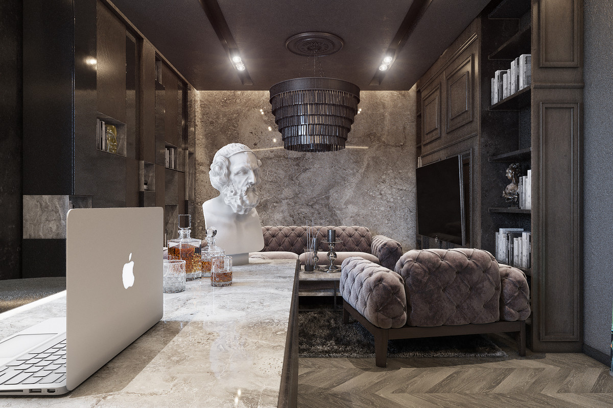 Интерьер загородного  дома