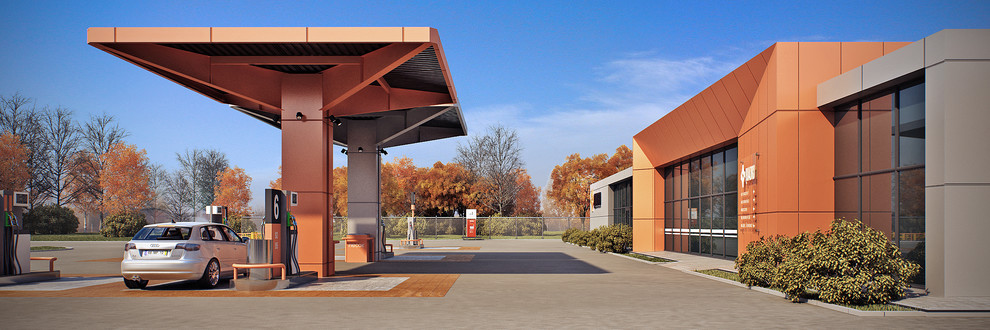 Обложка проекта: Проект АЗС QUADRO