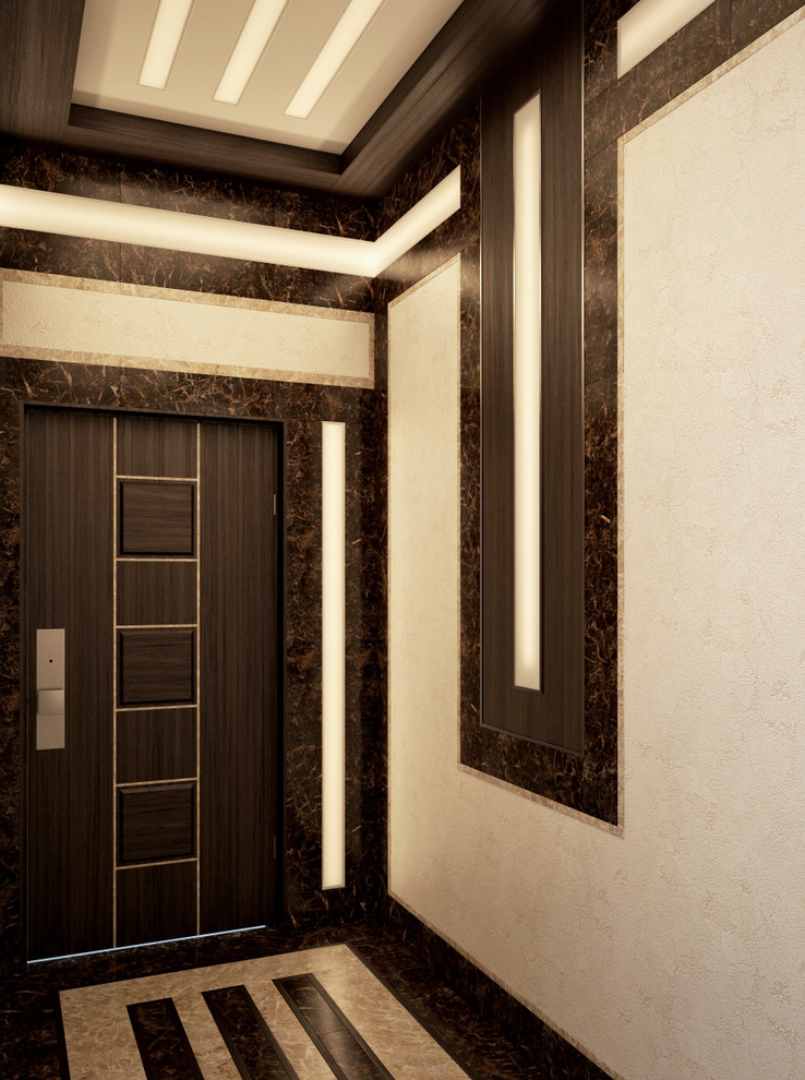Дизайн лифтового холла в ЖК ZvonarskyDeluxe