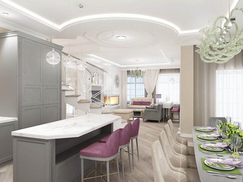 1ый этаж частного дома