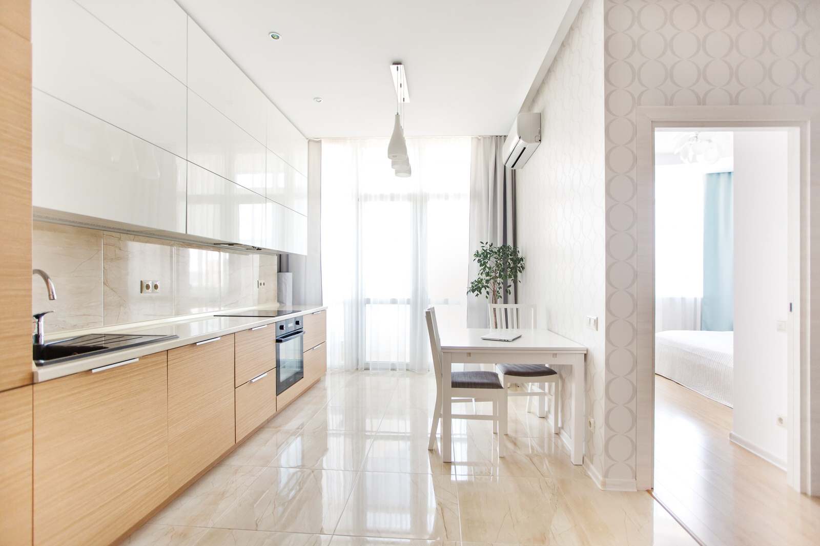 Ремонт кухни-гостиной