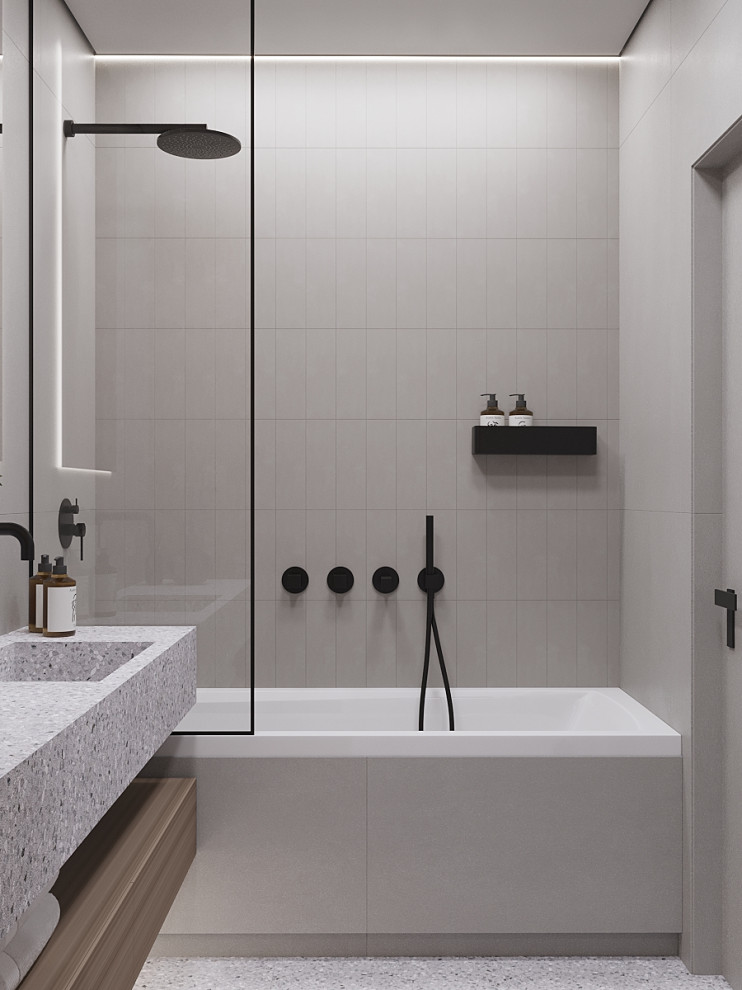 Ванная комната 4 кв.м. ЖК Европейский