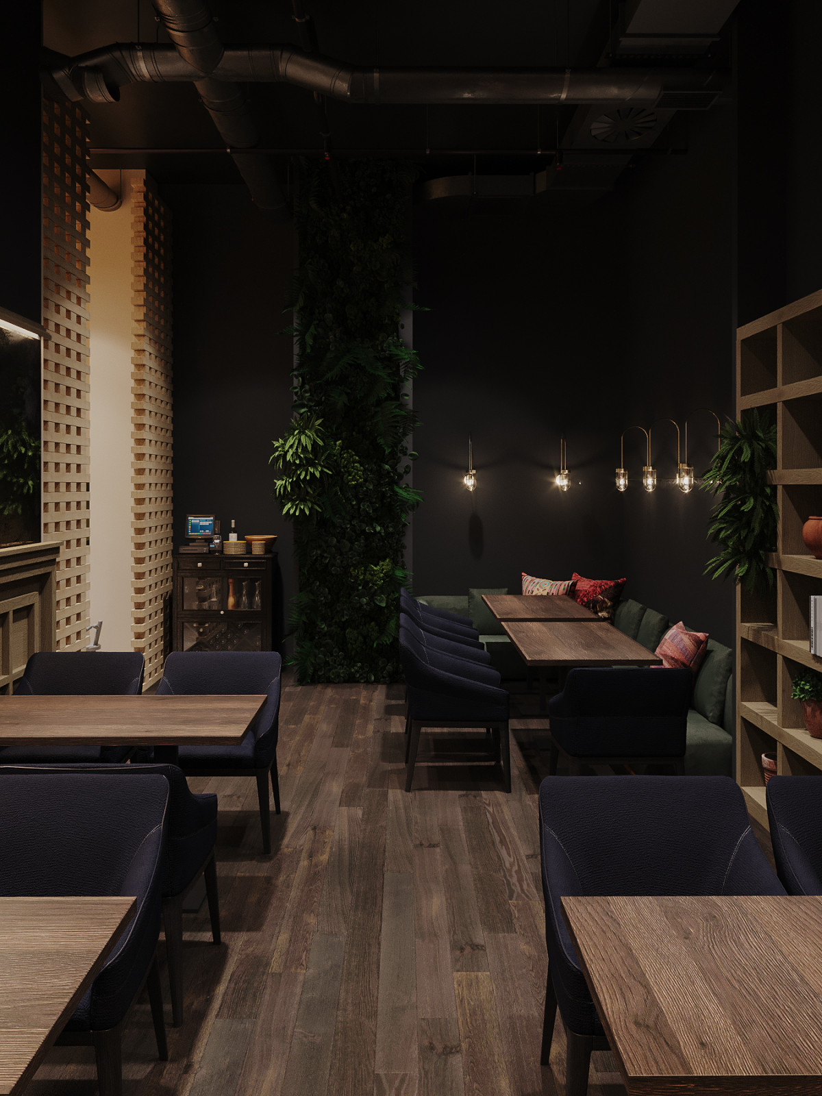 малый зал ресторана