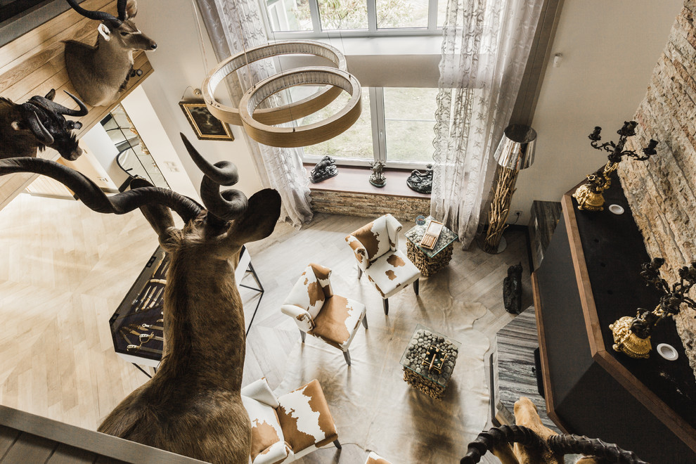 Дом охотника в современном стиле