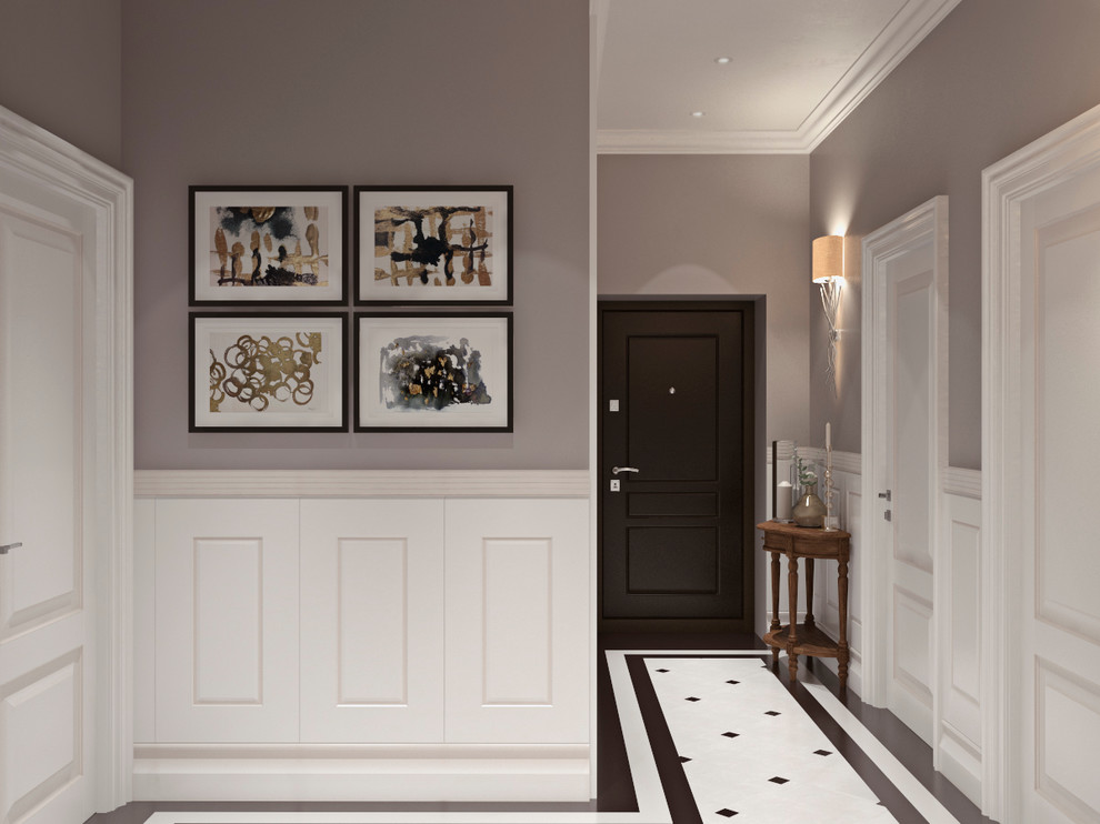 Двухкомнатная квартира в классическом стиле в Моксве.