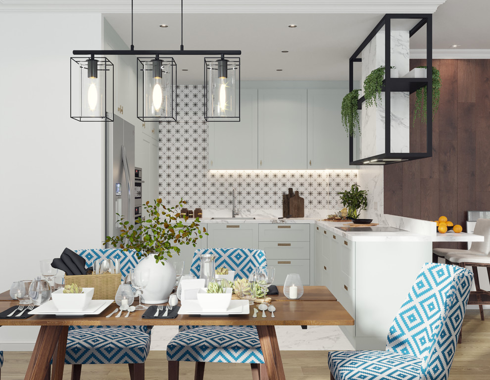 Проект трекхомнатной квартиры в г.Сургуте