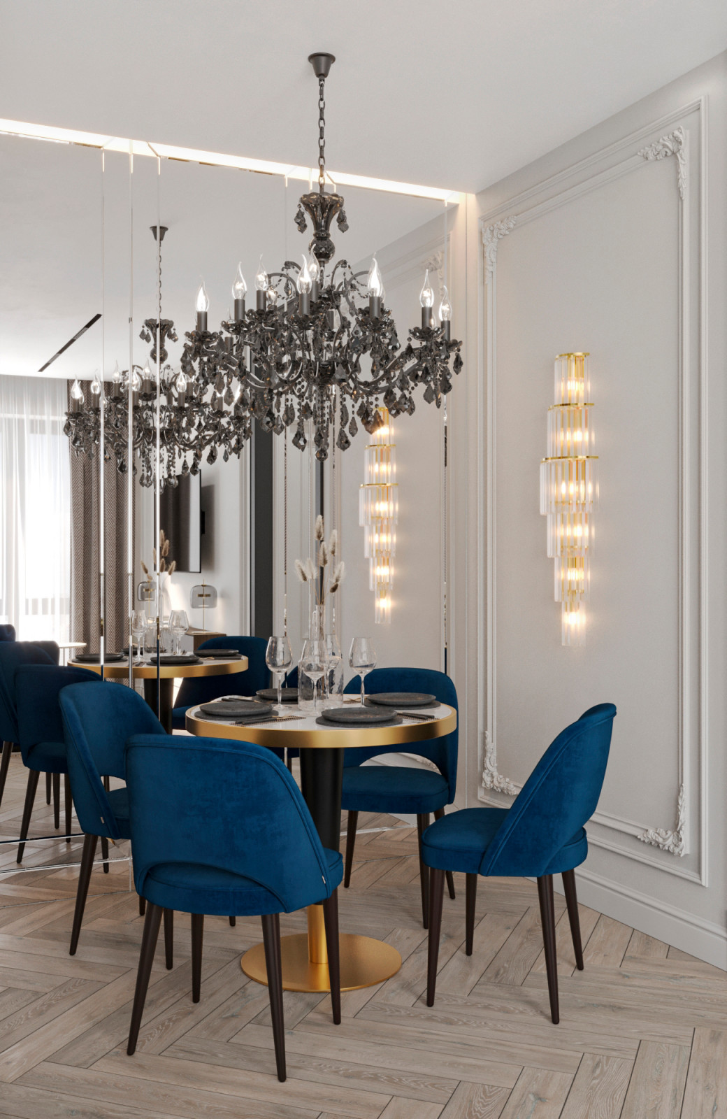 Интерьер, где царит ночь