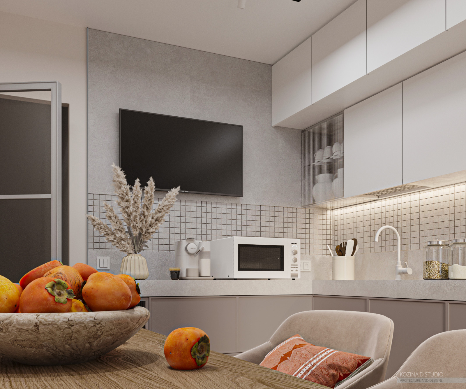 Проект трехкомнатной квариты (82 м²) в Санкт-Петербурге