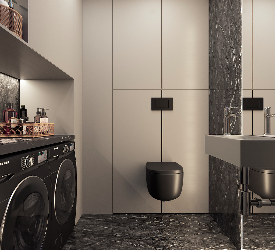 Проект интерьера в современном стиле для современной семьи