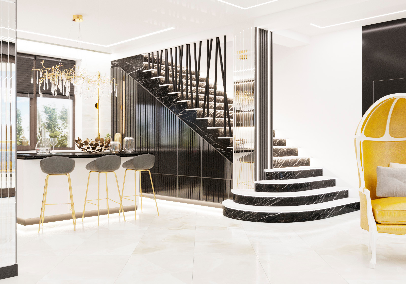 2-х уровневые апартаменты