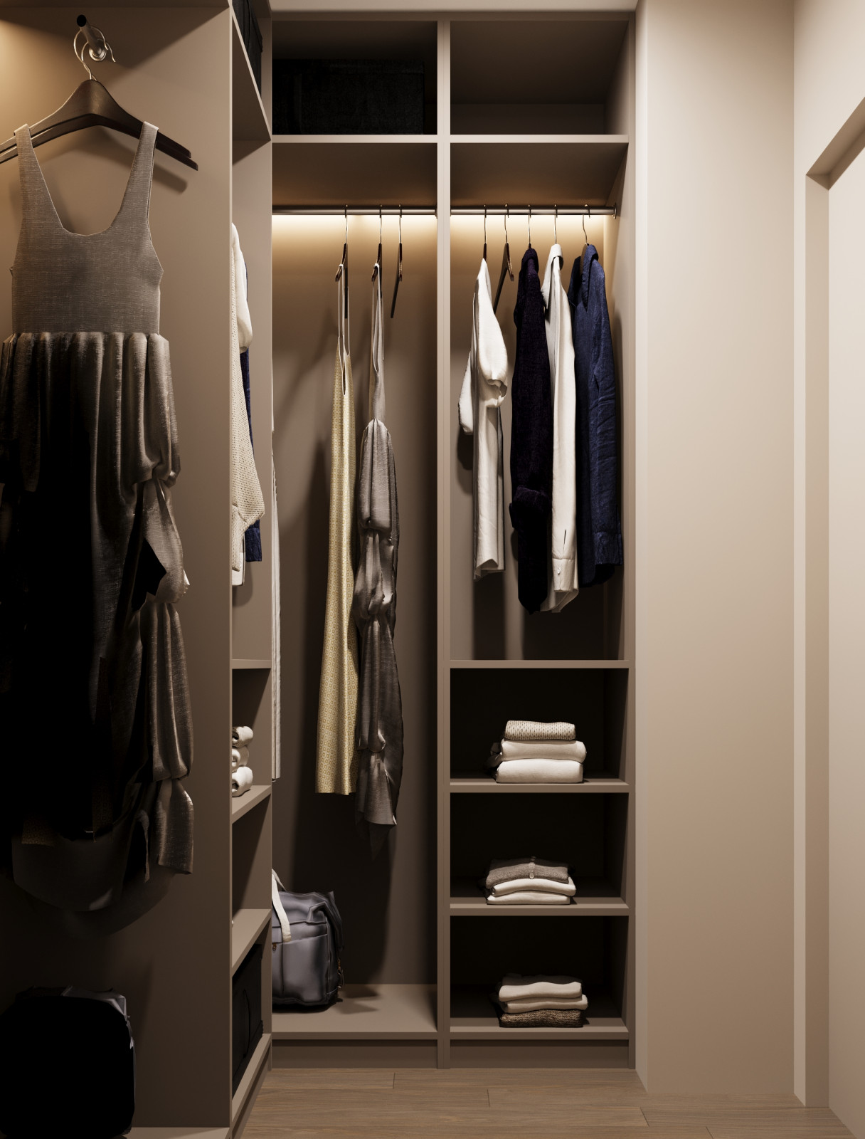 Дизайн 3-комнатной квартиры в клубном доме Futurist