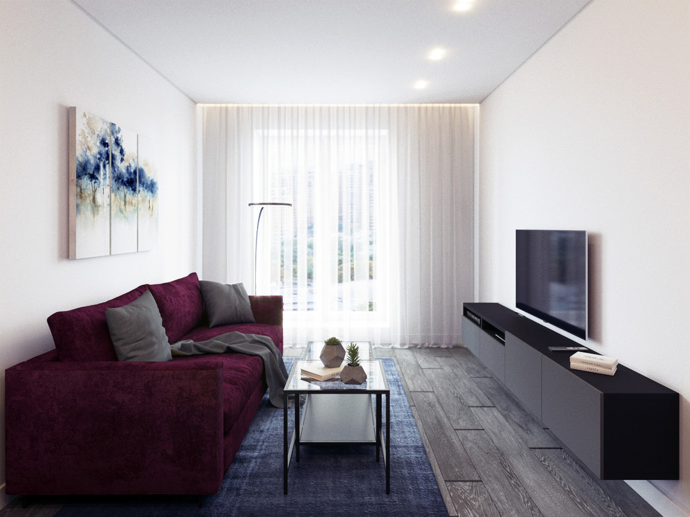 Однокомнатная квартира 40 кв.м в современном стиле