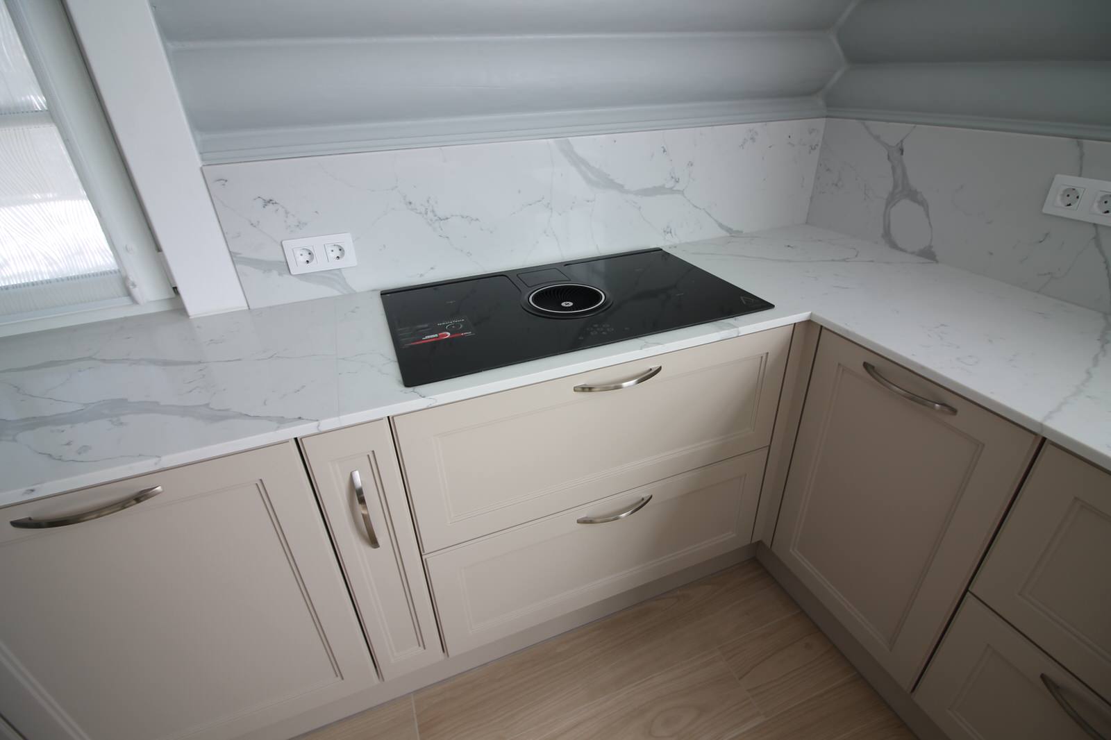 Срубовой коттедж в Рощино