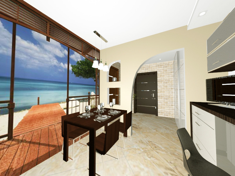 кухня в частном доме