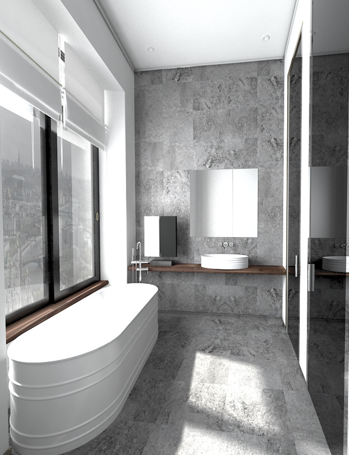 Обложка проекта: Современный "винтажный"  интерьер