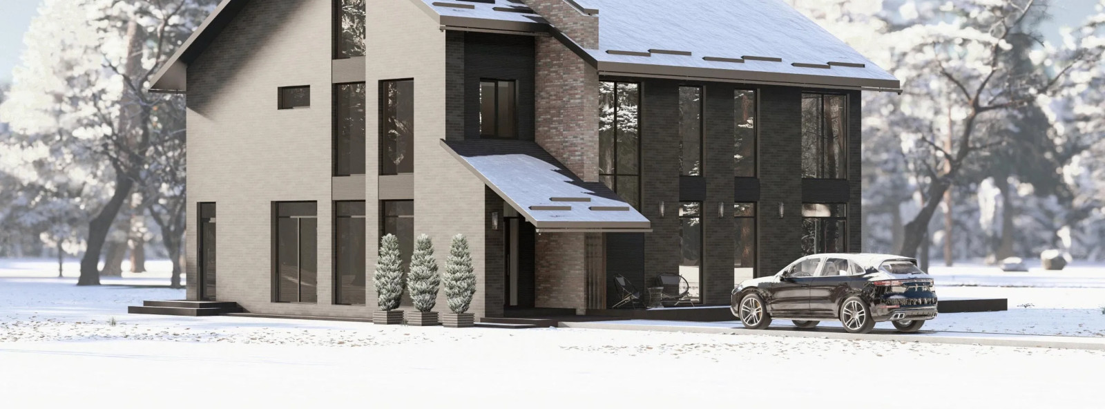 Проект Жилого Дома -400 м2