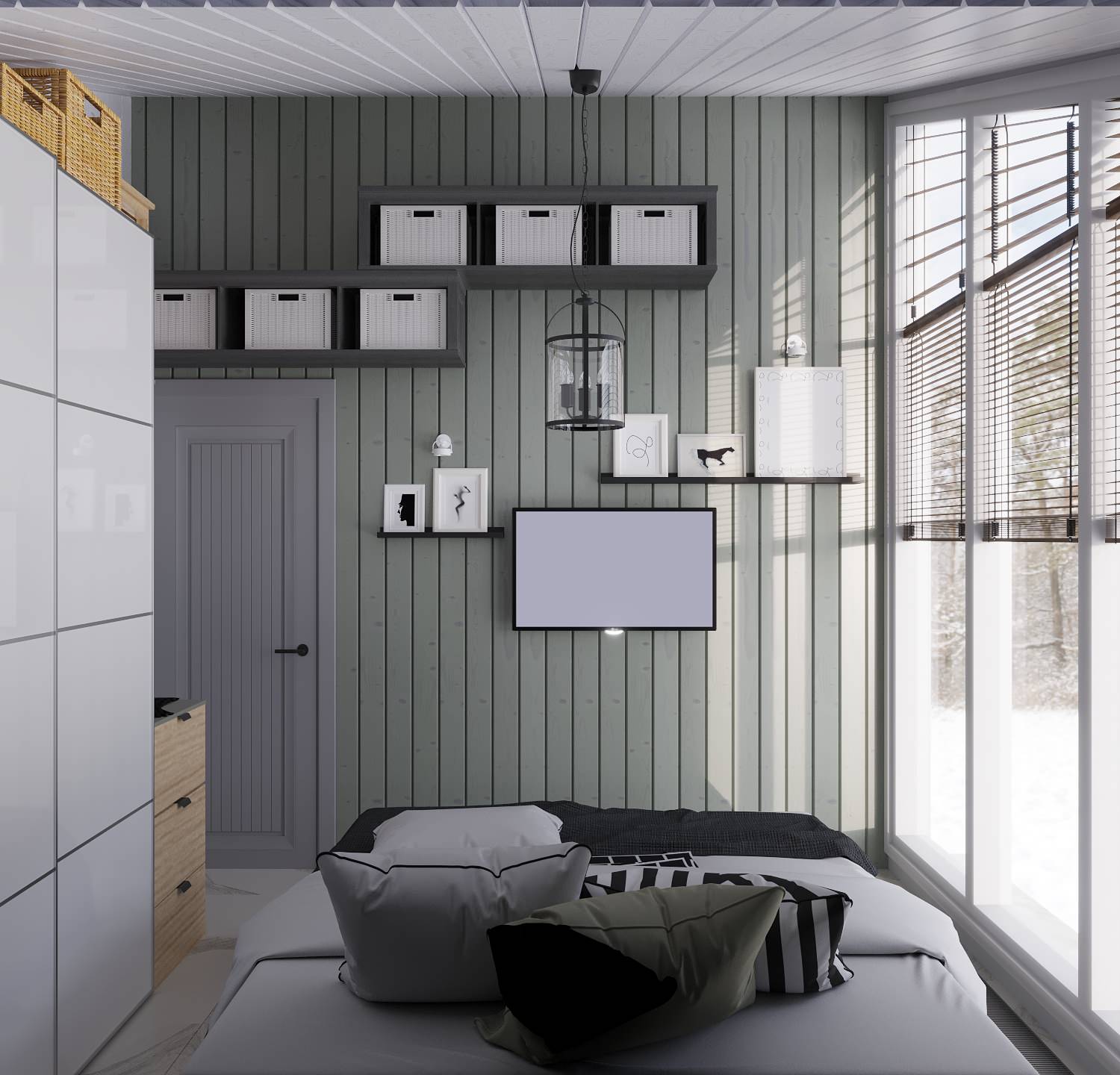 Дизайн интерьера модульного дома