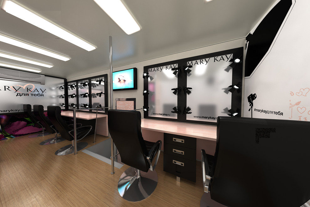 Офрмление гримерных Mary Kay