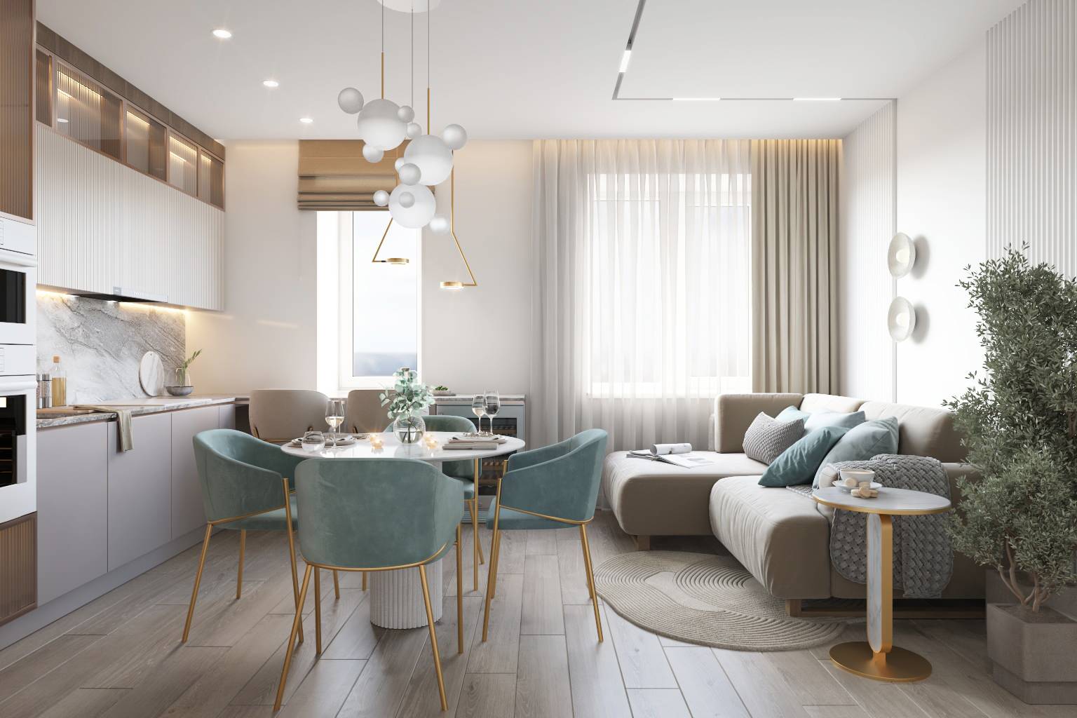 ЖК "Кирпичный дом (дом на Набережной)" Новый Уренгой 3+