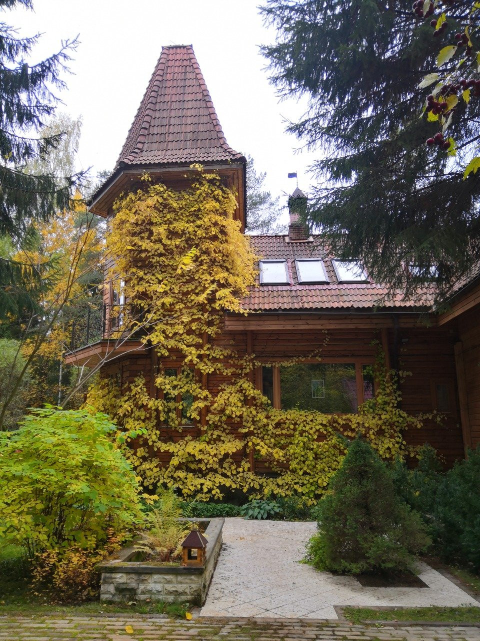 Романтический сад в пейзажном стиле