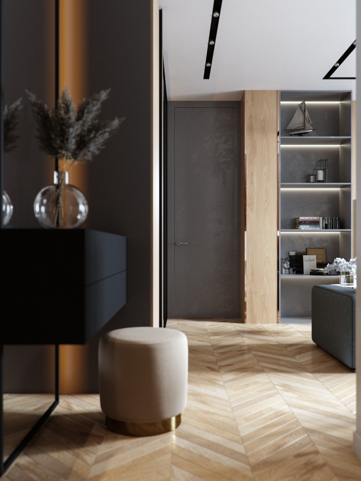 Обложка проекта: Кухня-гостиная в ЖК Александровский