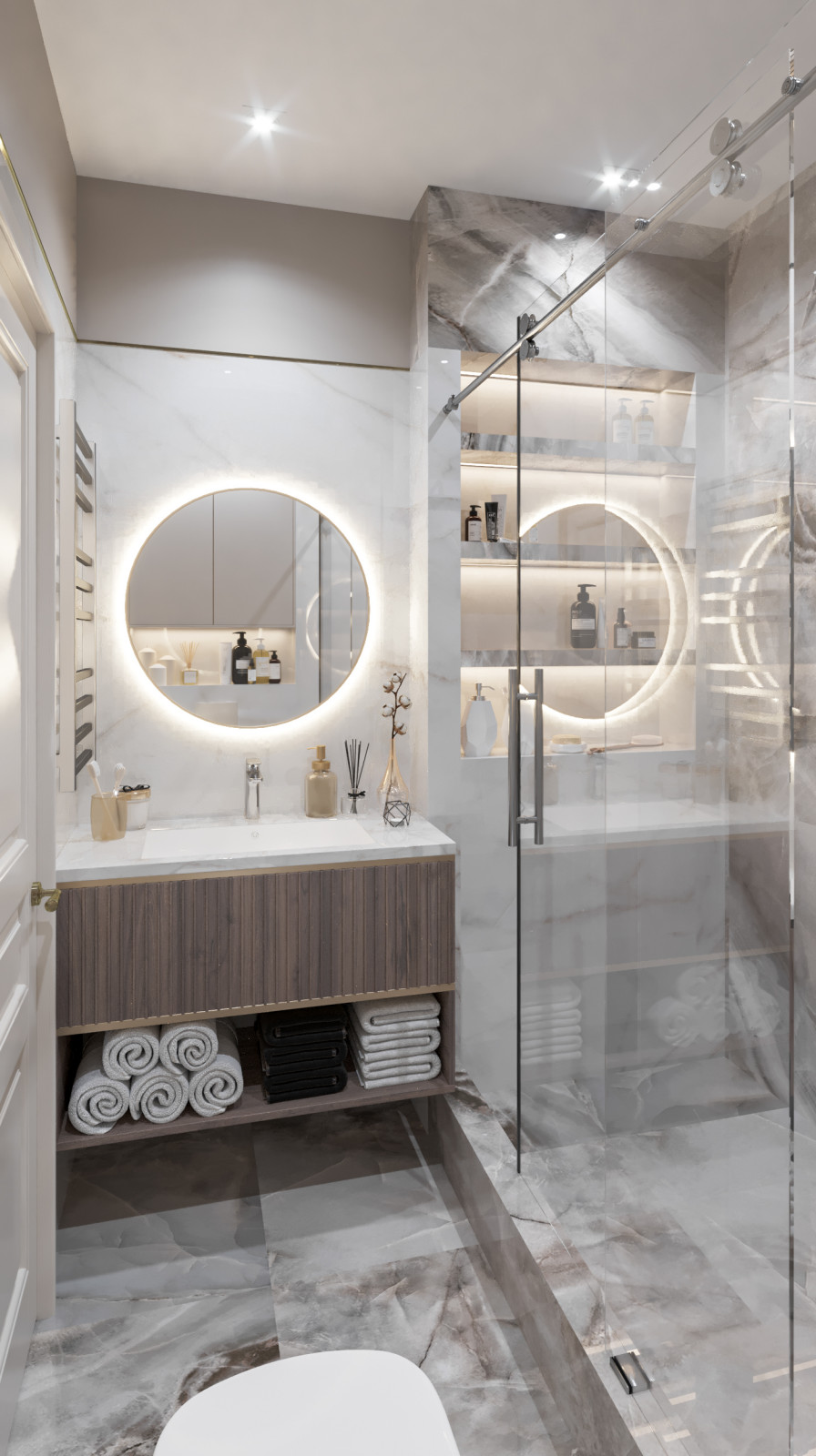 Обложка проекта: санузел гостевой в частном доме