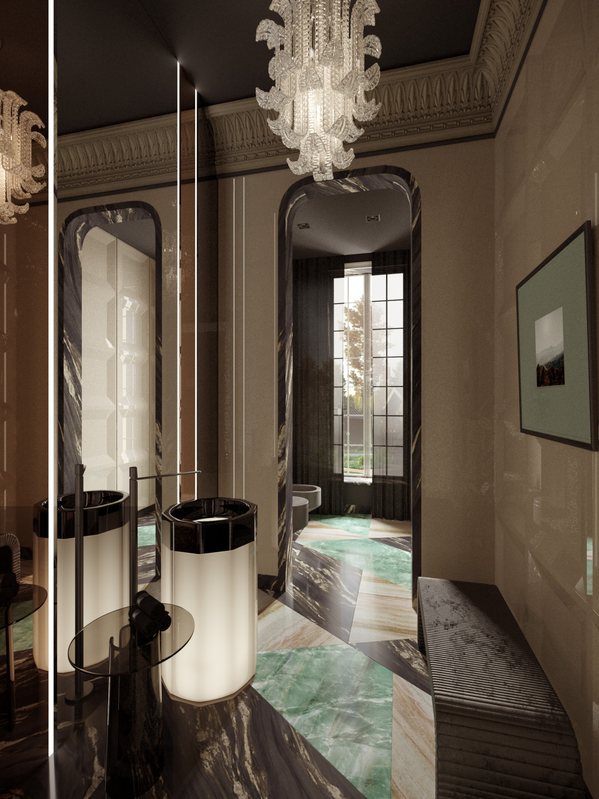 Обложка проекта: Дизайн интерьера квартиры 350 кв. м, ЖК "Knightsbridge Private Park"