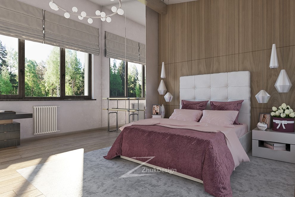 Интерьер загородного дома в современном стиле