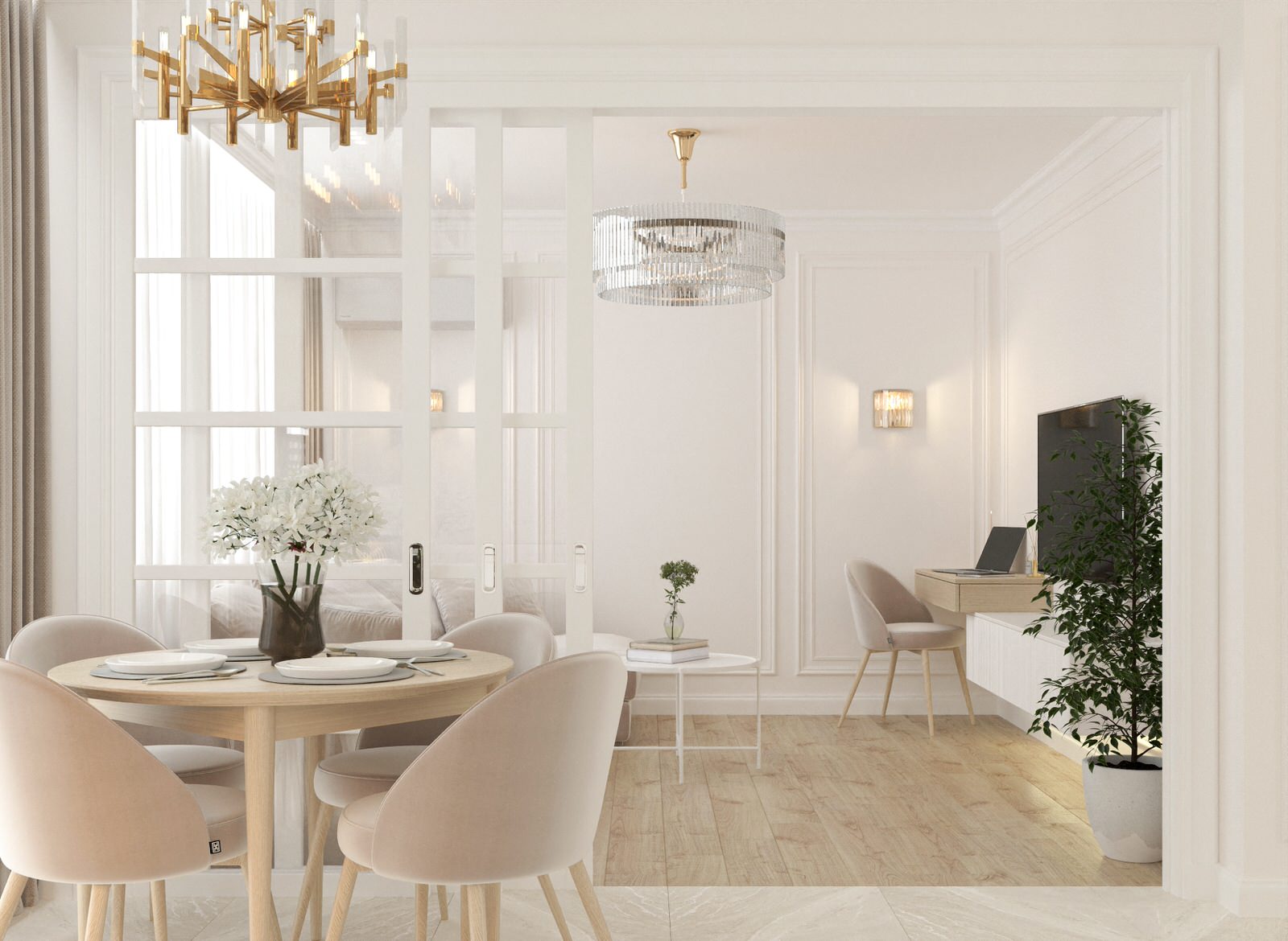 Трехкомнатная квартира