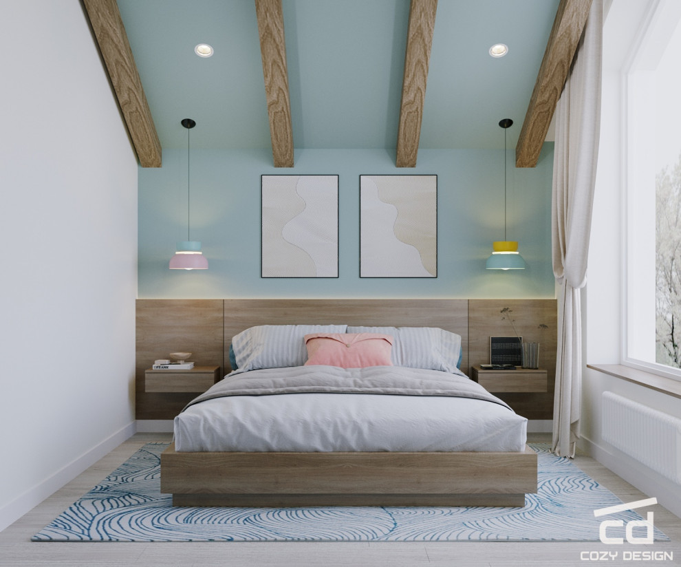 Дизайн-проект яркого дома