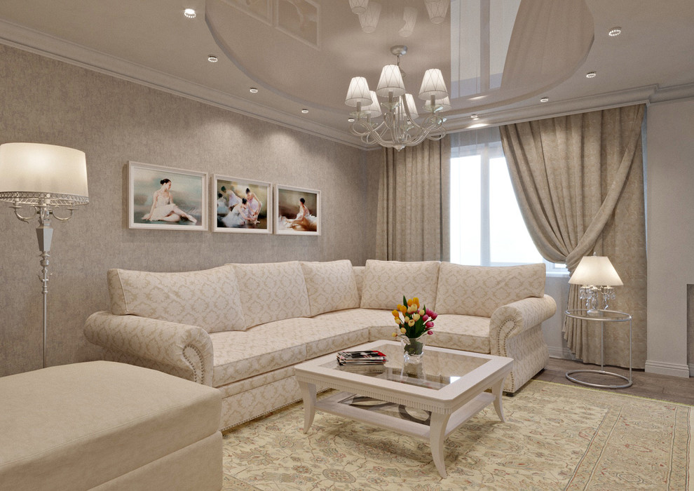 2х комнатная квартира в классическом стиле