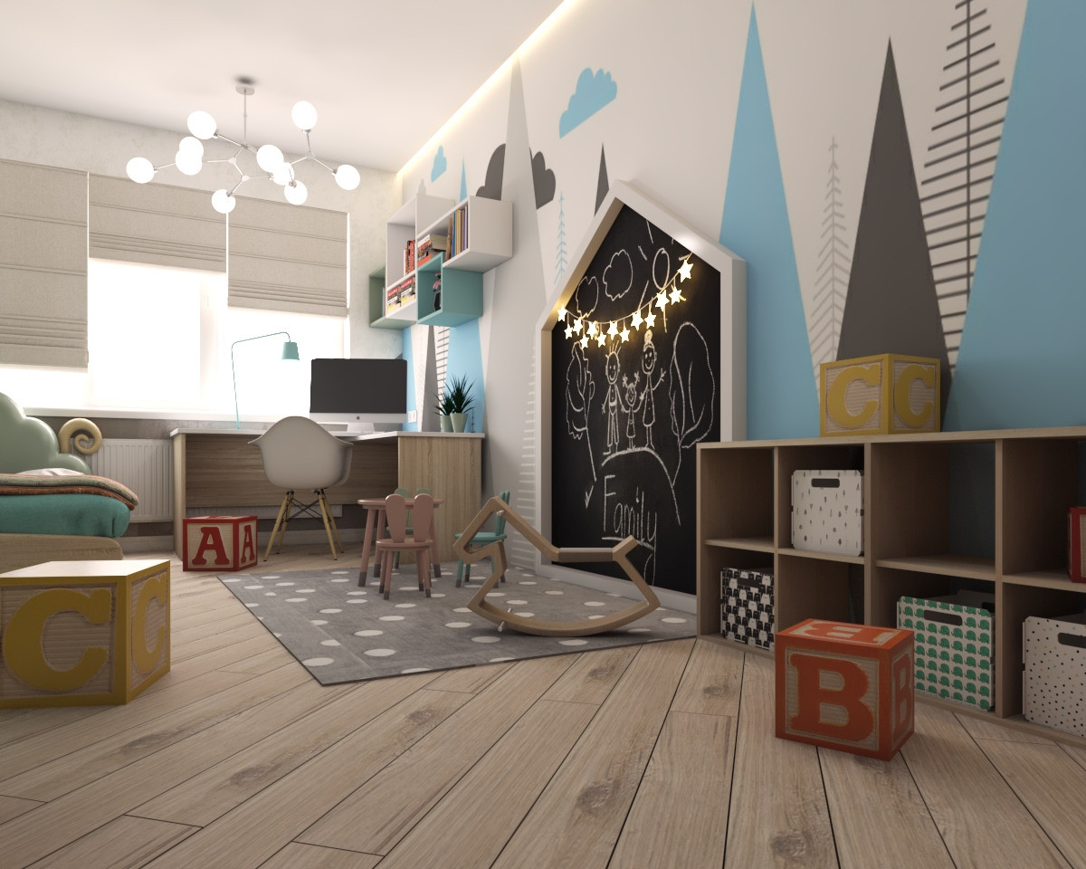 Дизайн интерьера таунхауса