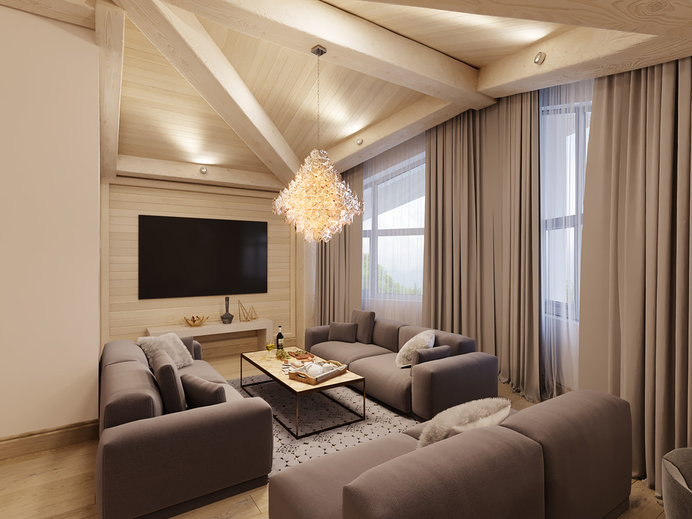 Проект интерьера в коттеджном поселке Миллениум Парк