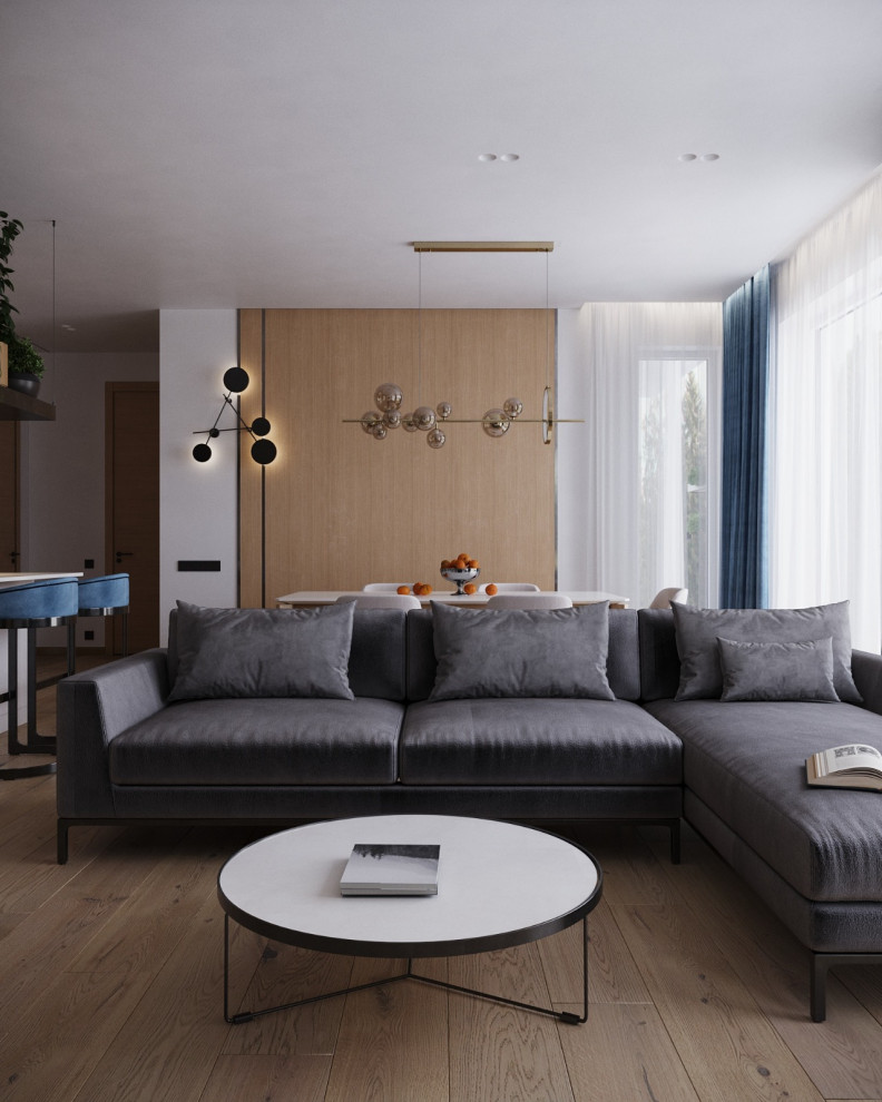 Дизайн-проект загородного дома  в современном стиле