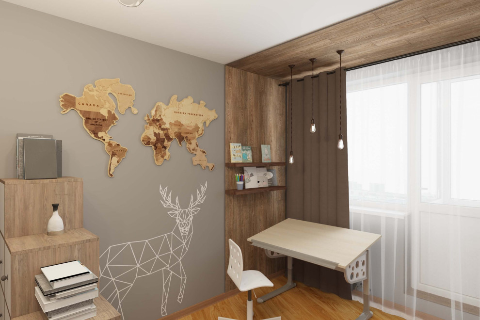 Трехкомнатная квартира 75м2 в стиле лофт, в доме серии П-3