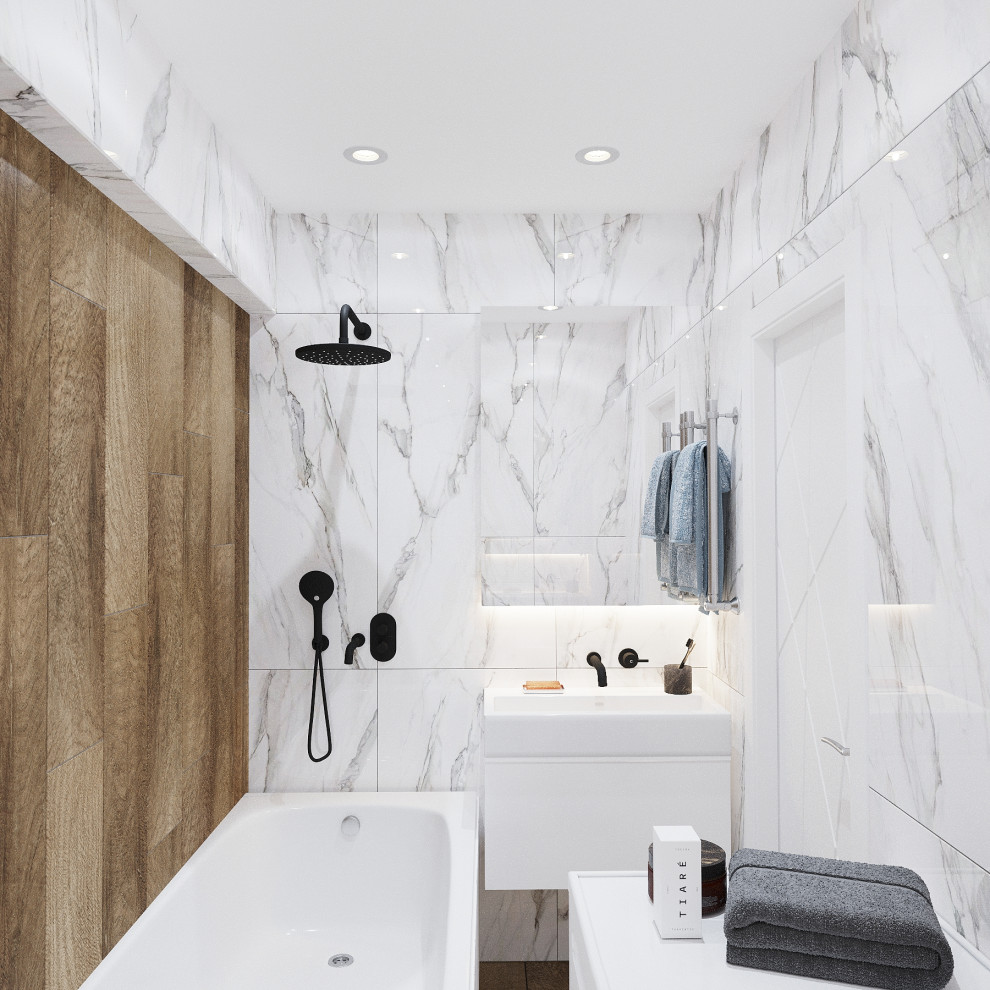 квартира минимализм 50м2