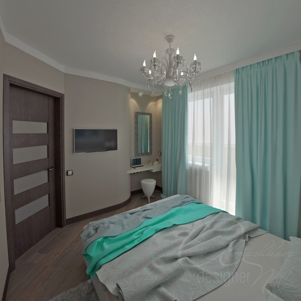 Квартира для семьи с детьми. 58,2 кв. м. Андреевка