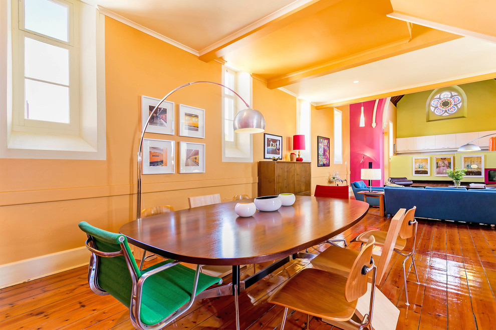Houzz Австралия: Буйство красок в здании бывшей церкви