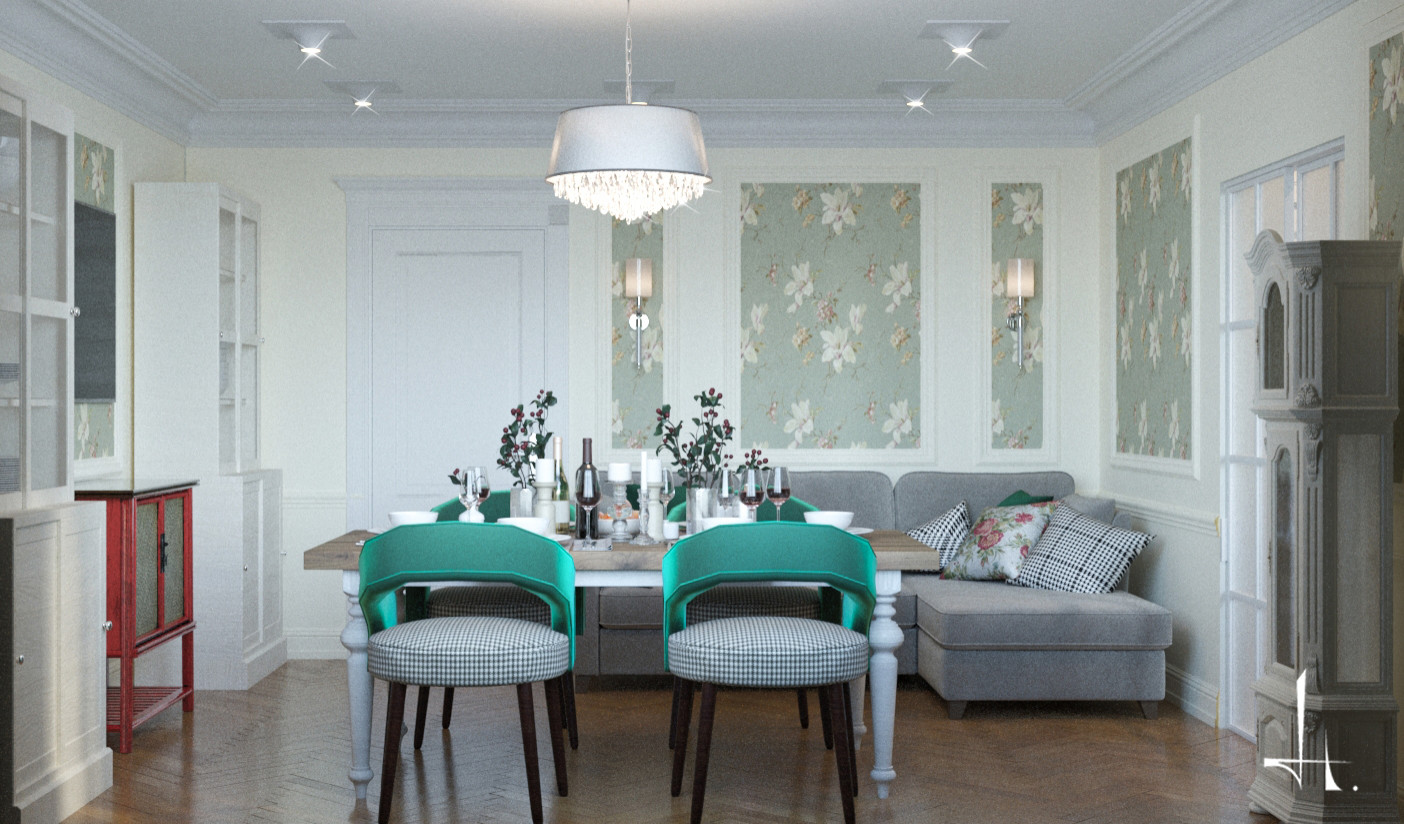 Квартира в Английском стиле