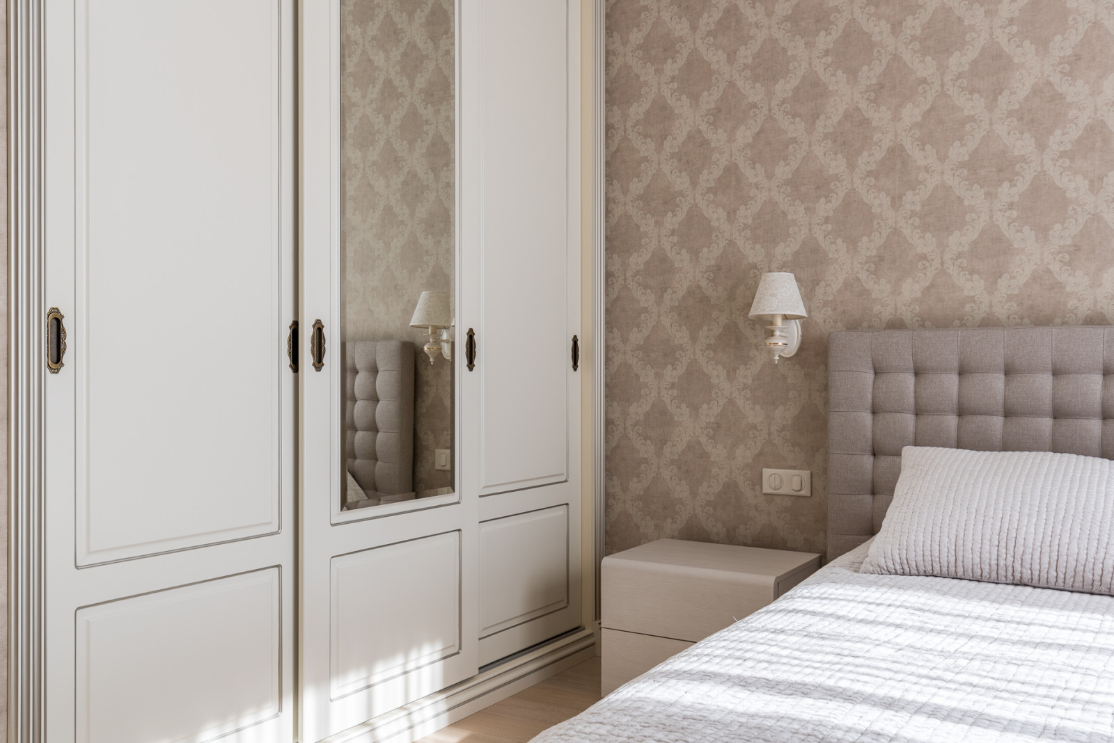 Спальня. Реализация. ЖК Да Винчи