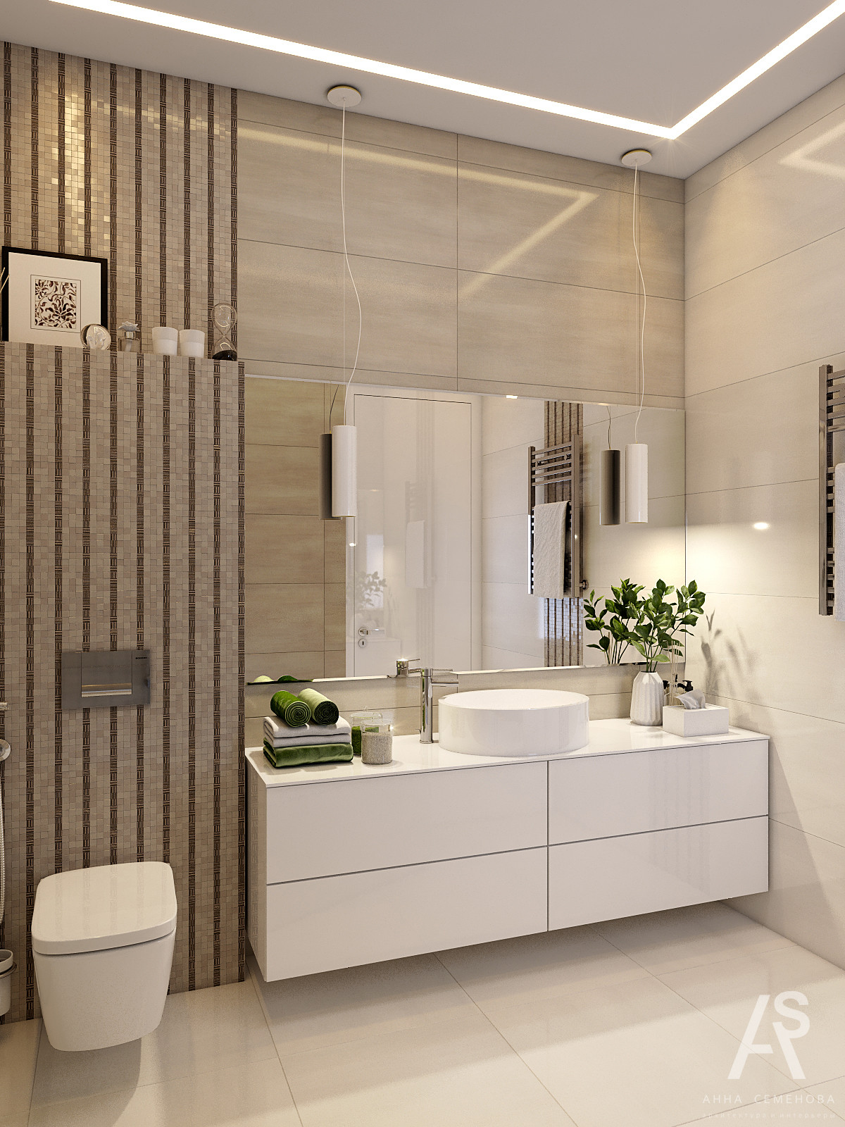 Квартира 110 м2 в ЖК Янтарный город