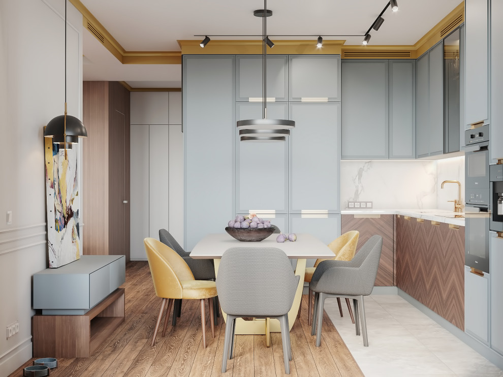 Кухня-гостиная проект "Вкус инжира"