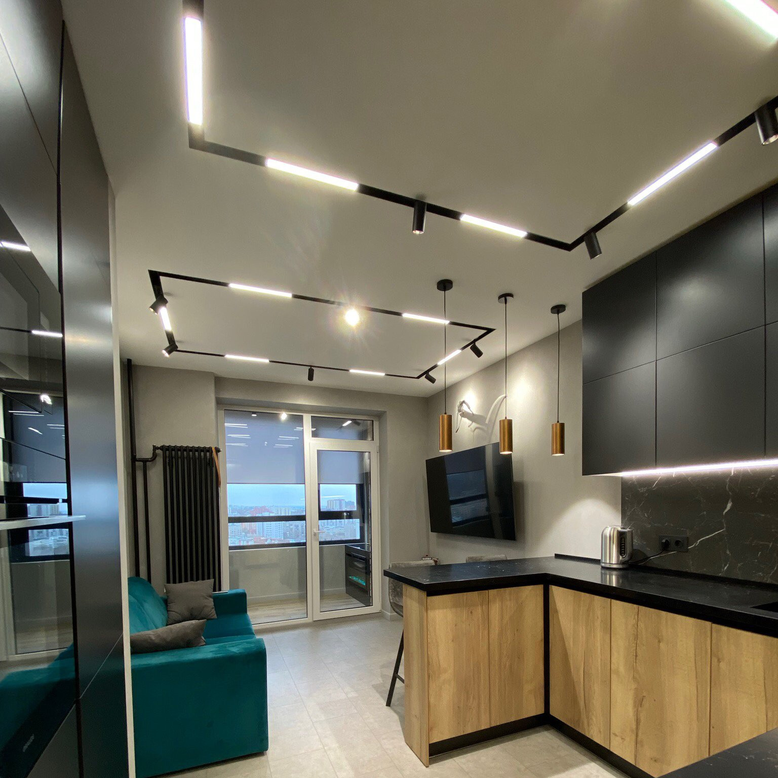 Ремонт 2х-комнатной квартиры в ЖК "Савин Хаус"