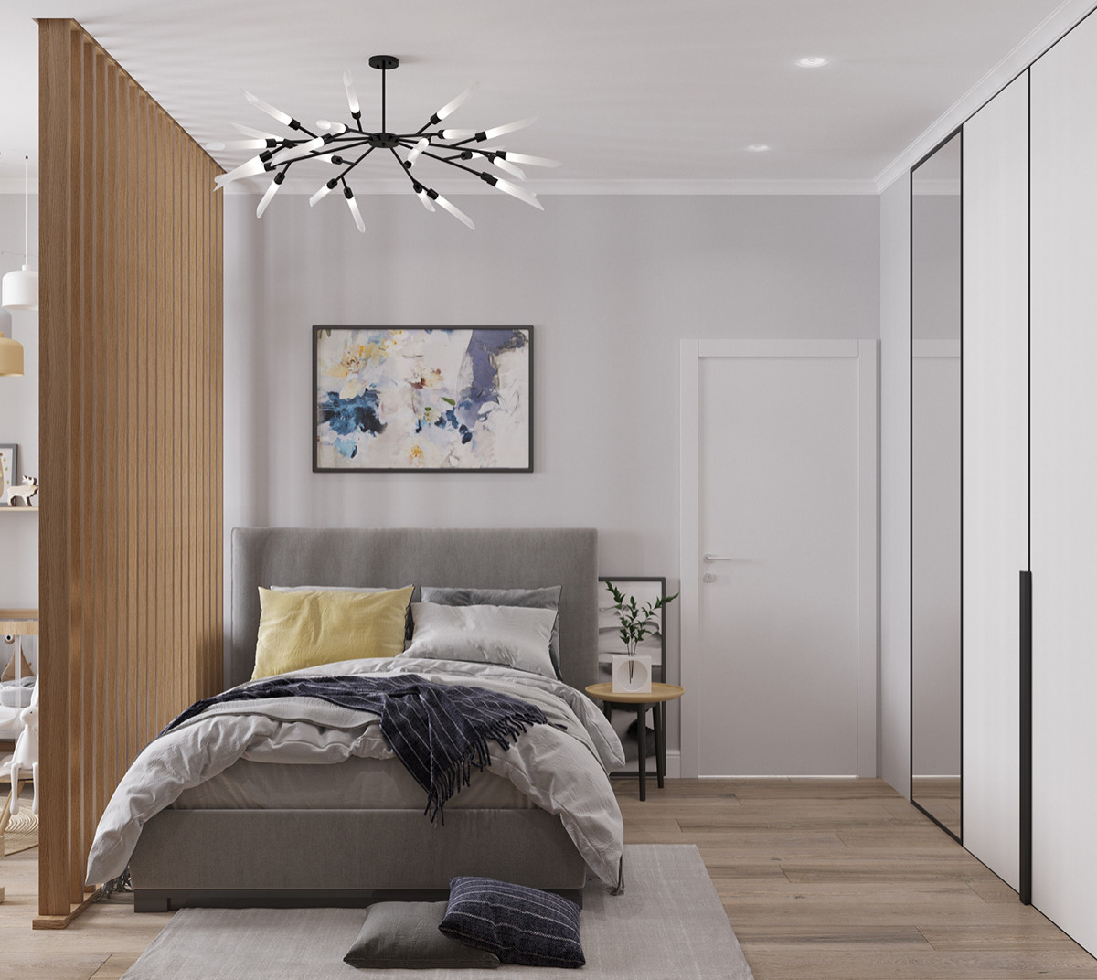 Интерьер однокомнатной квартиры