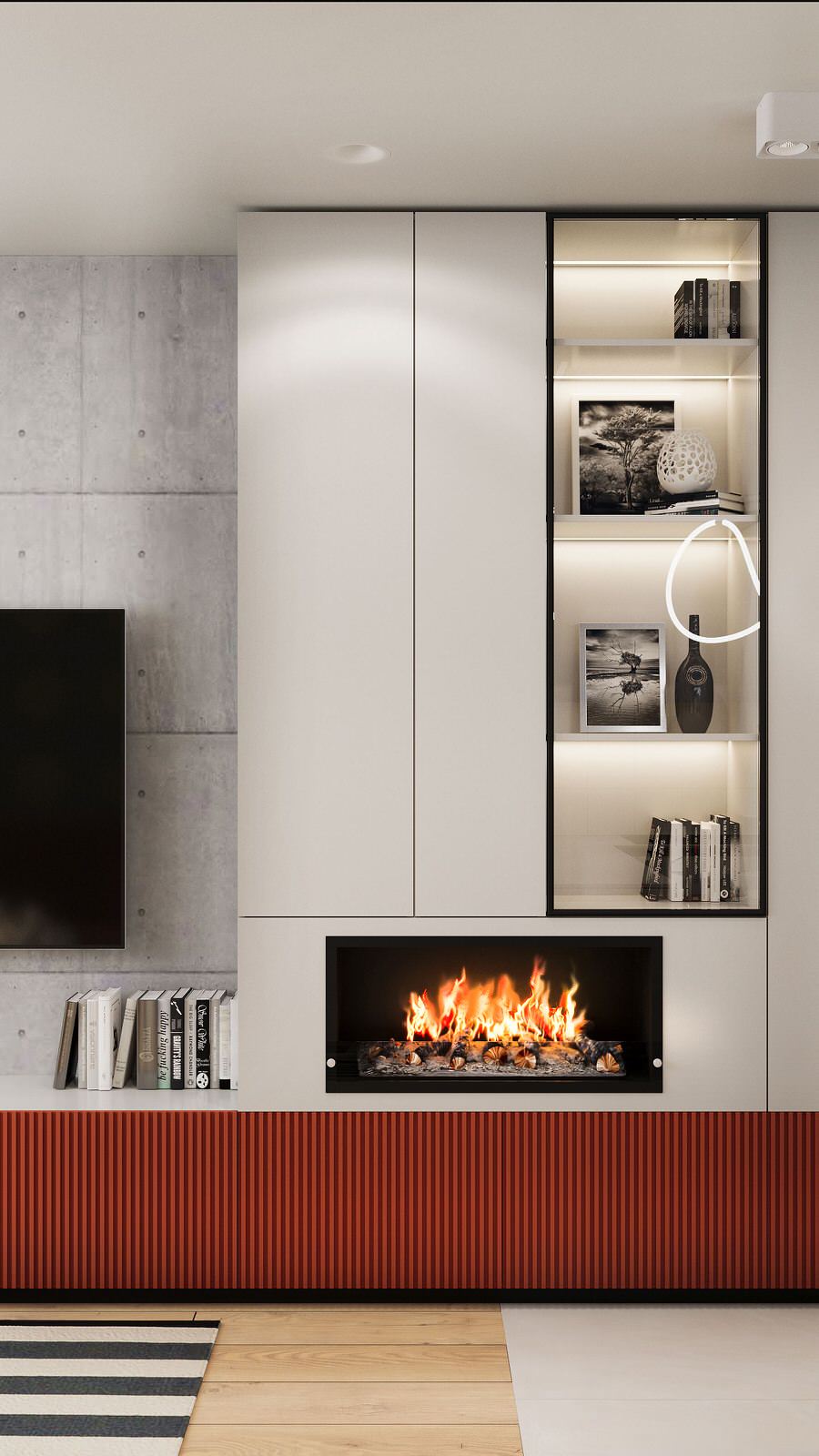 интерьер квартиры в ЖК Георг Ландрин