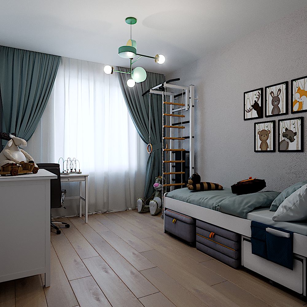 Дизайн 3-комнатной квартиры