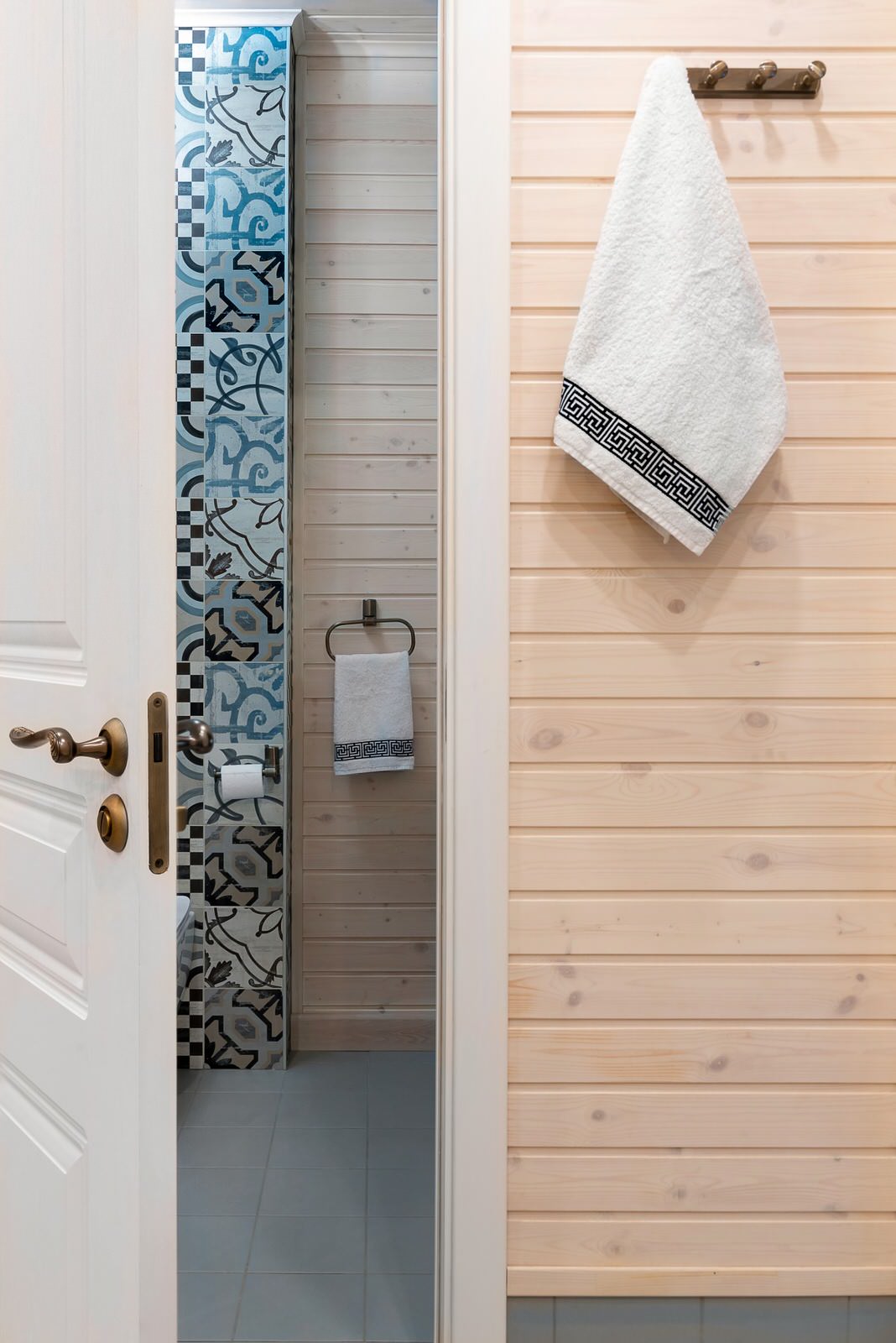 Реализованный проект банного дома, г.Находка