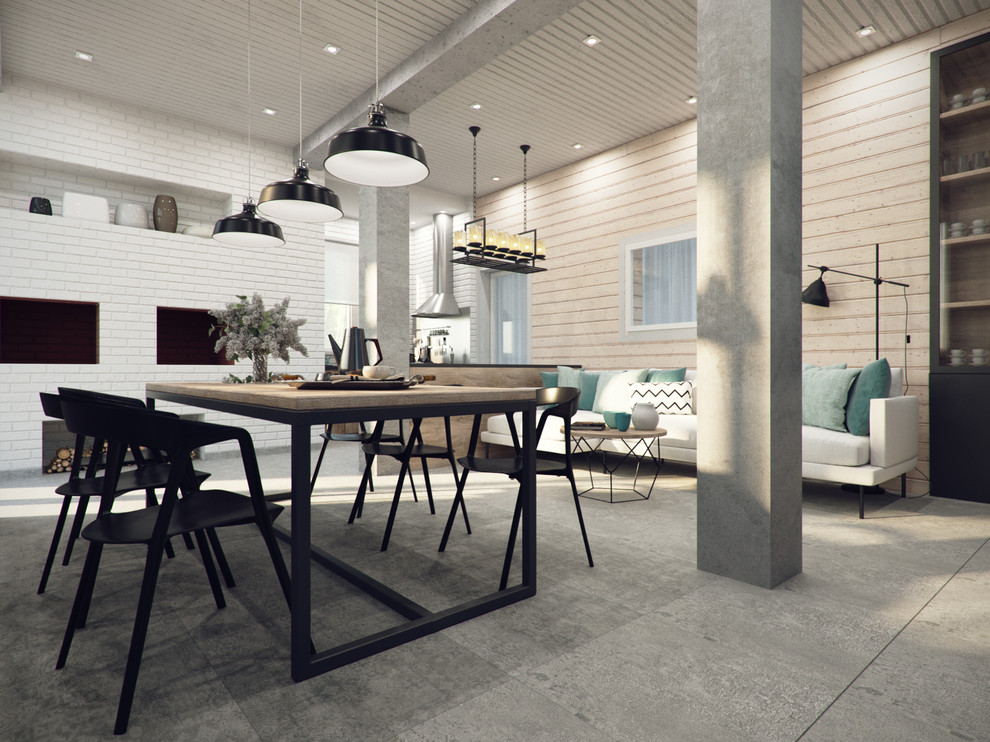 Загородный дом в сосновом лесу