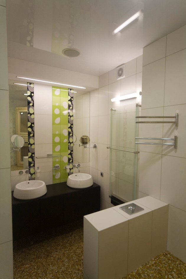 Жилая квартира. г. Киев. "Игра контрастов"