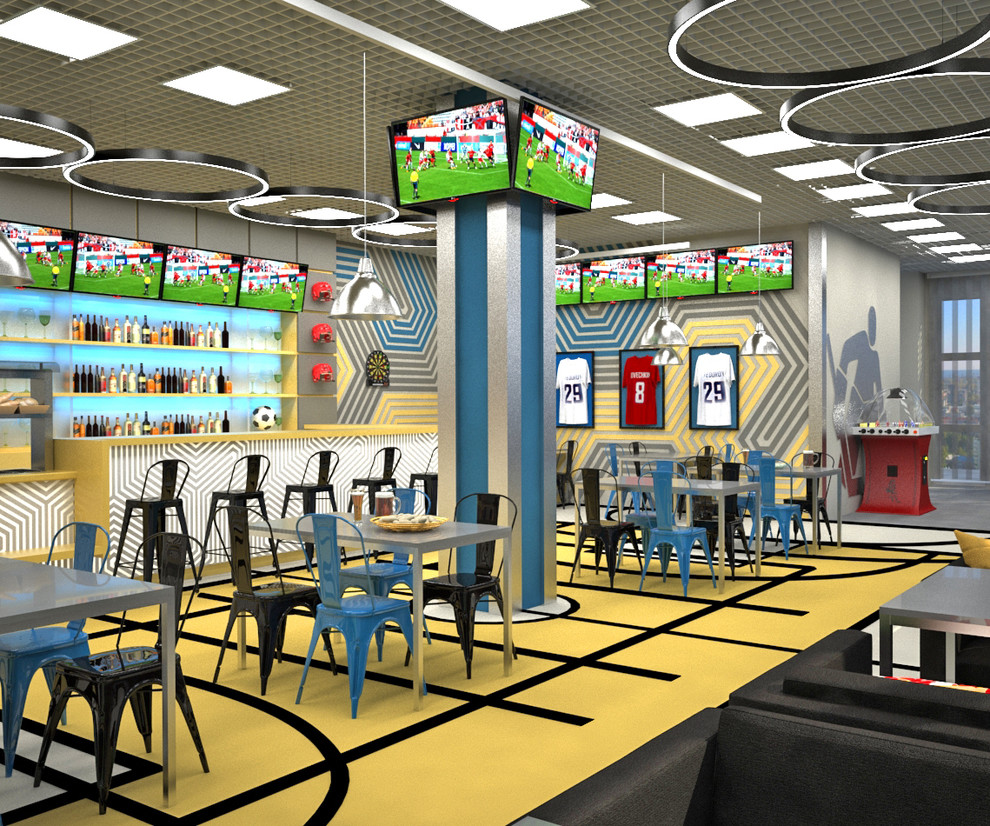 Обложка проекта: Спорт-бар, столовая